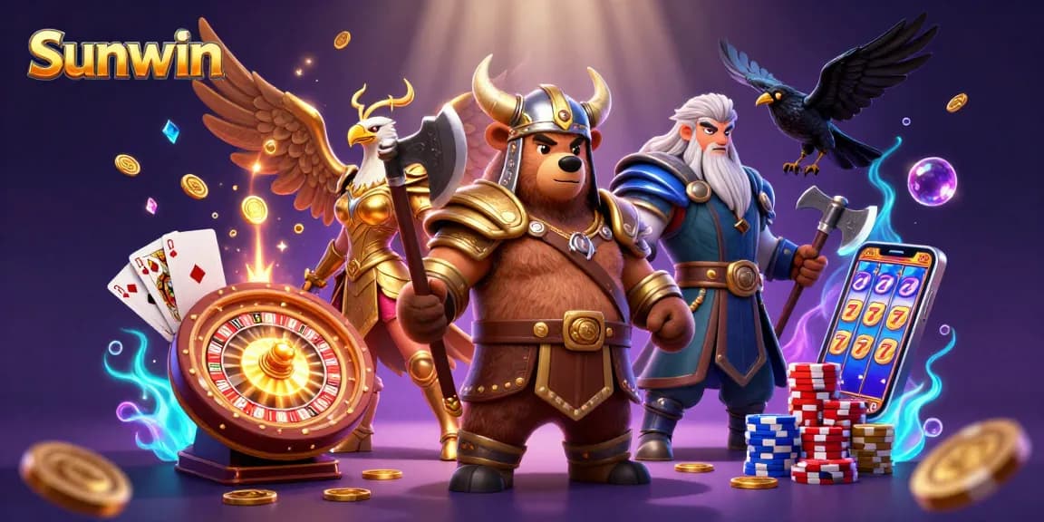 Sunwin offers thrilling online casino experiences with exciting games and vibrant visuals.