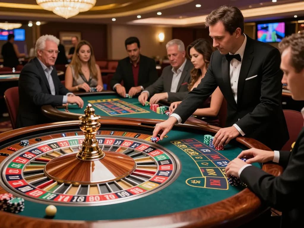 Place bets and spin the wheel at trang chủ CM88 in a vibrant casino atmosphere