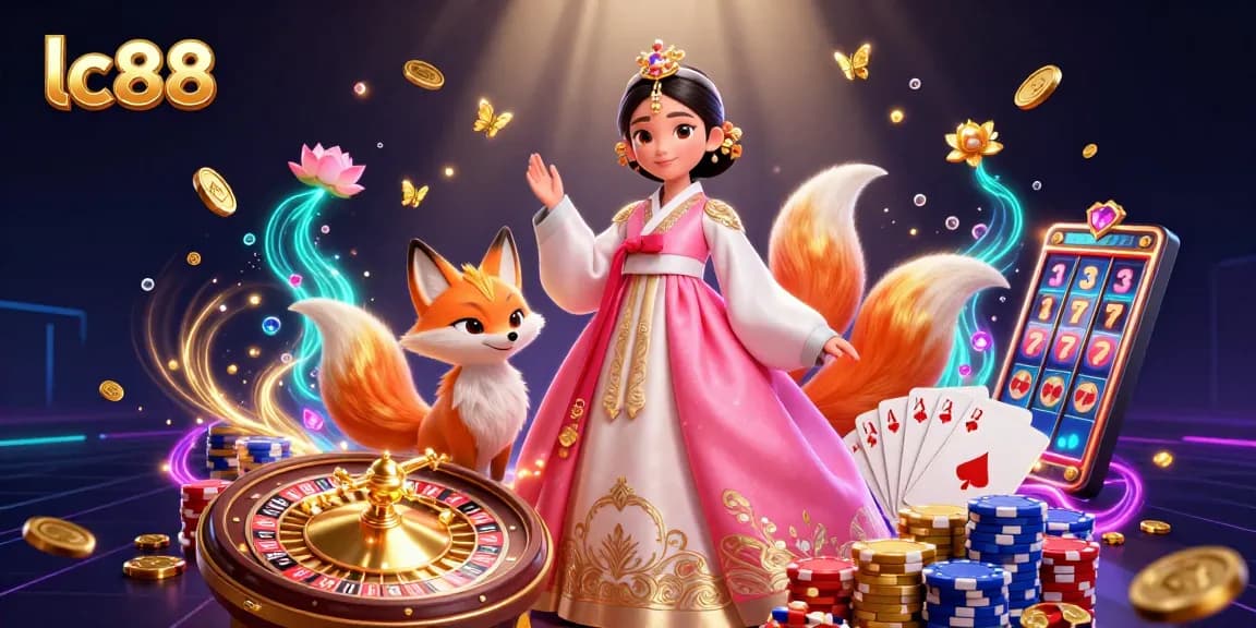 Experience lc88 with vibrant characters amidst dynamic gaming elements and rich casino atmosphere.