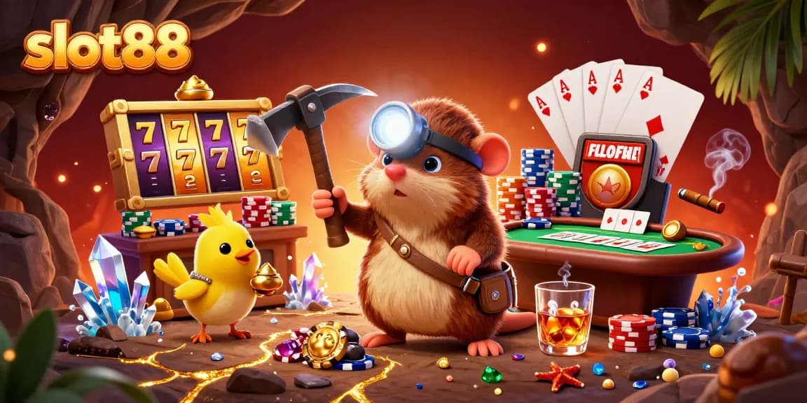 Experience the excitement of slot88 with vibrant character interactions, dynamic casino elements, and immersive visuals.