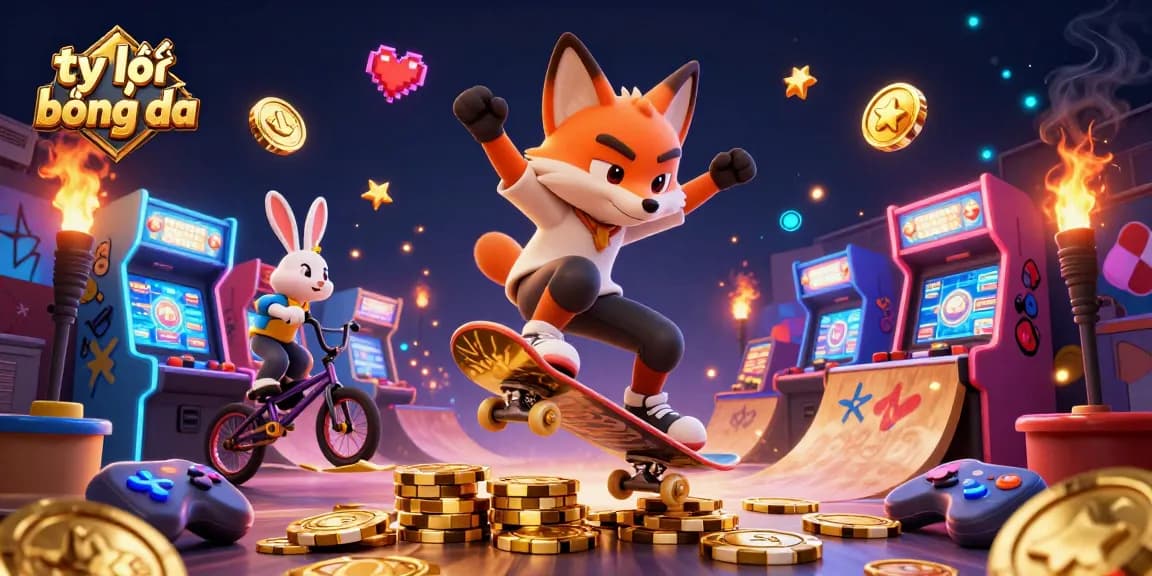 Place bets with dynamic tỷ lệ bóng đá visualizations and characters showcasing betting excitement.