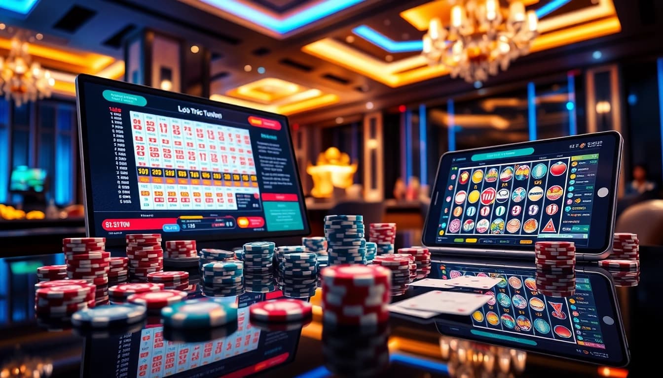 Engaging lô đề trực tuyến players placing strategic bets with fast real-time lottery result updates