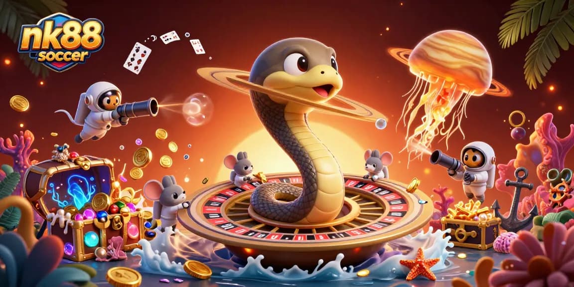 Place bets in the vibrant nk88 soccer 3D casino universe for thrilling gaming adventures.