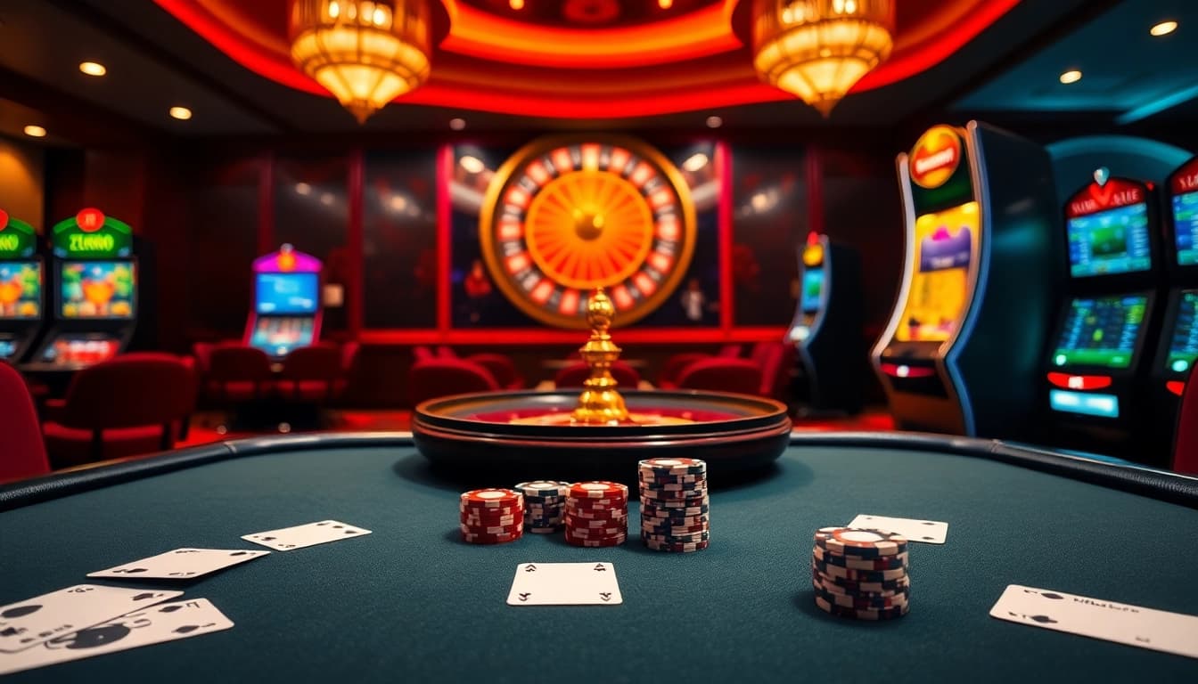 Experience the excitement of QQ88 with vibrant casino games and a luxurious atmosphere.