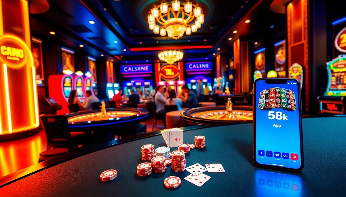 Experience thrilling gambling with the app - đăng ký nhận 58k on the casino gaming floor.
