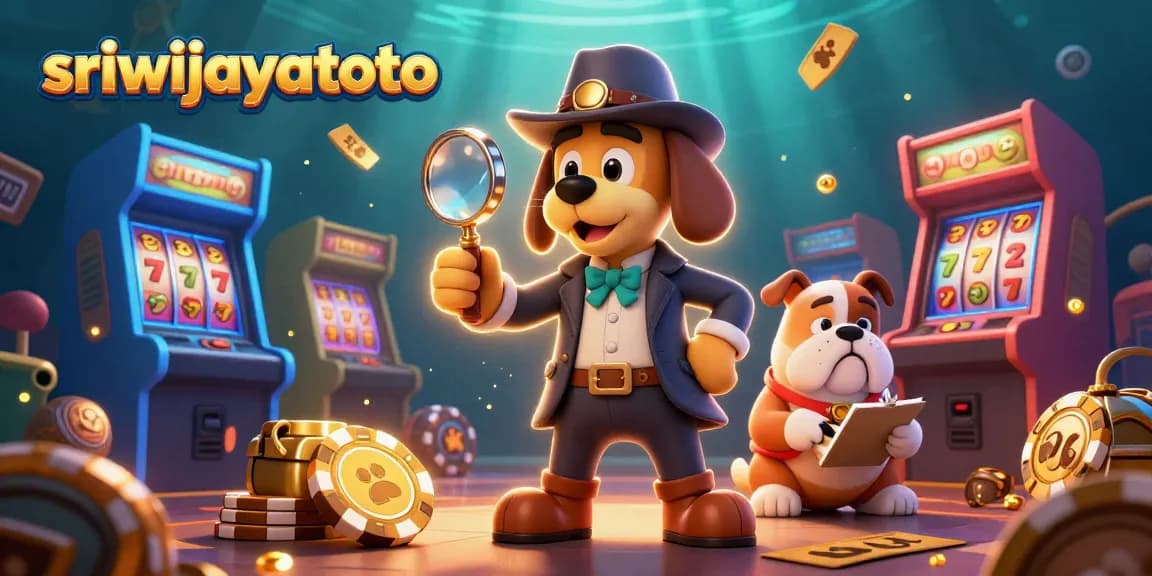 Engage with sriwijayatoto casino thrills in this vibrant 3D scene featuring charming characters and slot reels.