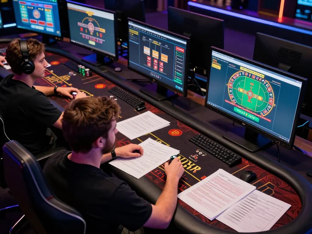 Player winning hands at online poker while analyzing strategies using 79so do gaming interfaces