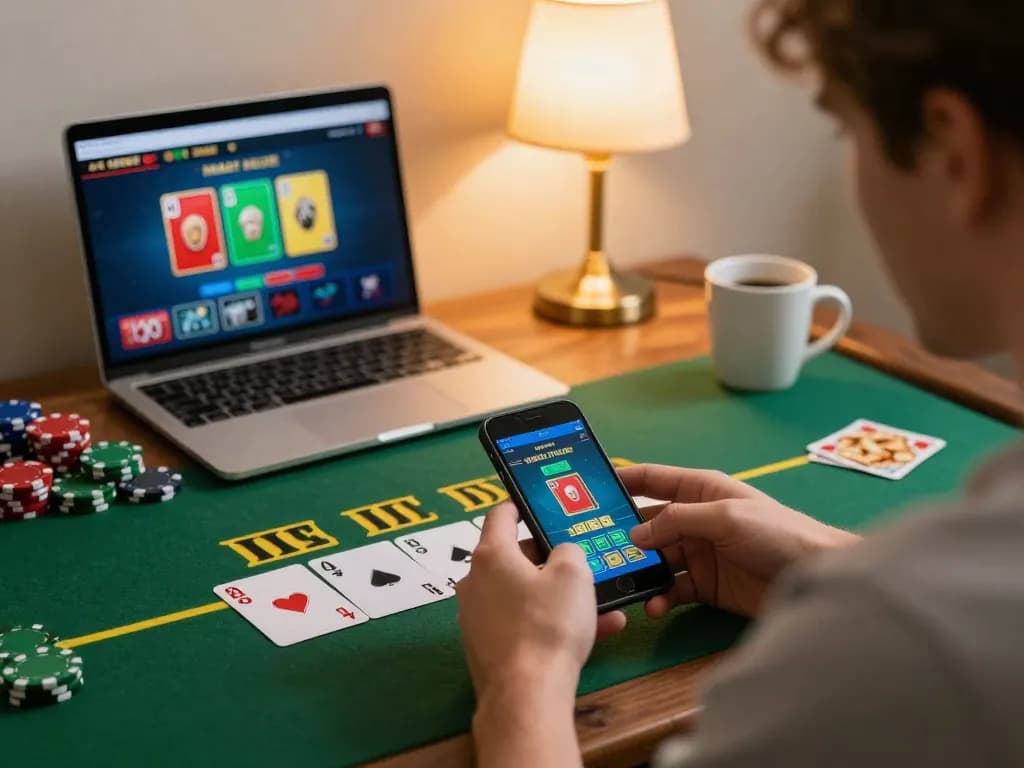 Engaging gameplay on nohu90 online casino platform showcases live dealer blackjack experience