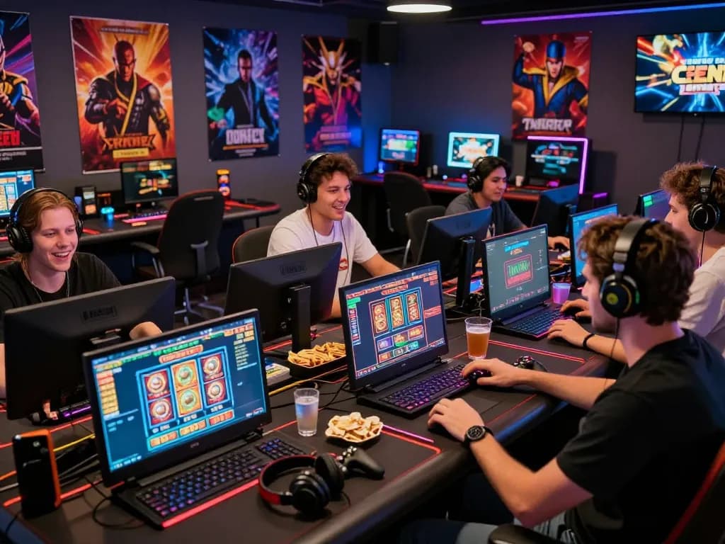 Engaging online gaming scene on trang chủ 789win with players immersed in a vibrant casino experience.