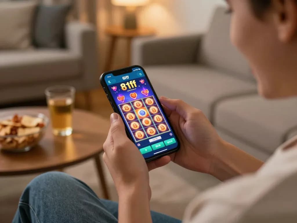 Using the 81ff app to enjoy exciting slot gameplay in a cozy home setting