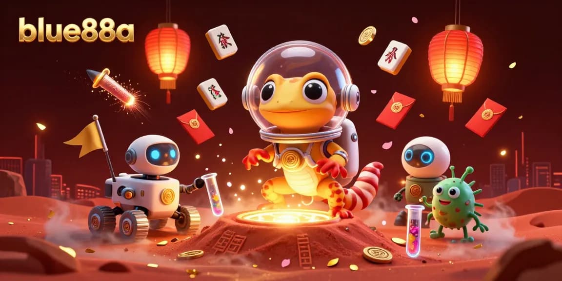 Engage with blue88a in this vibrant 3D casino adventure, uncovering treasures while gaming.