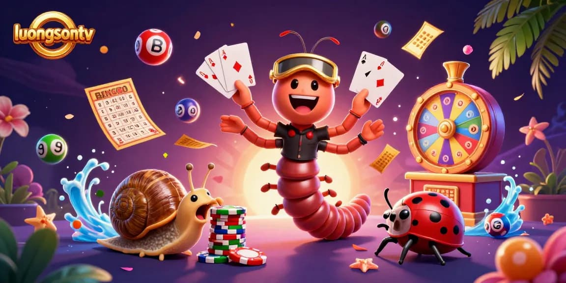 Experience thrilling live betting with Luongsontv's vibrant dealer scene and exhilarating game elements.