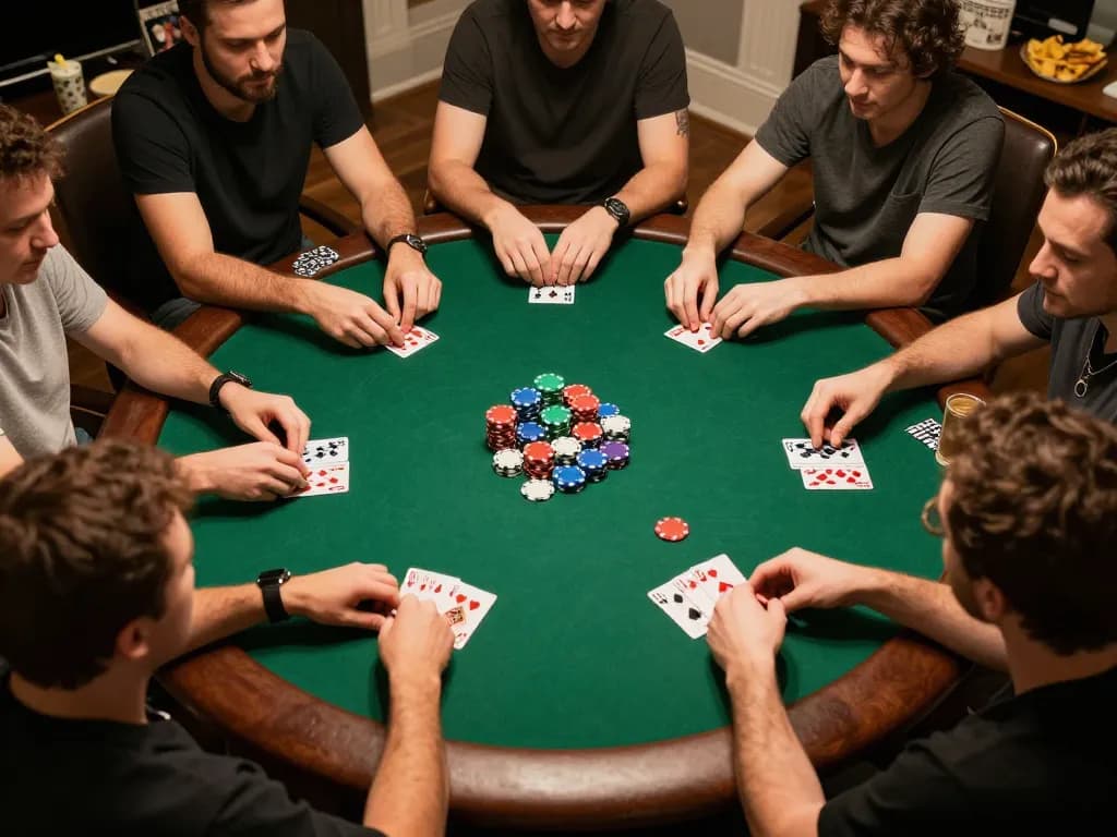 33win brings excitement to home poker nights with friends over strategic gameplay and snacks.