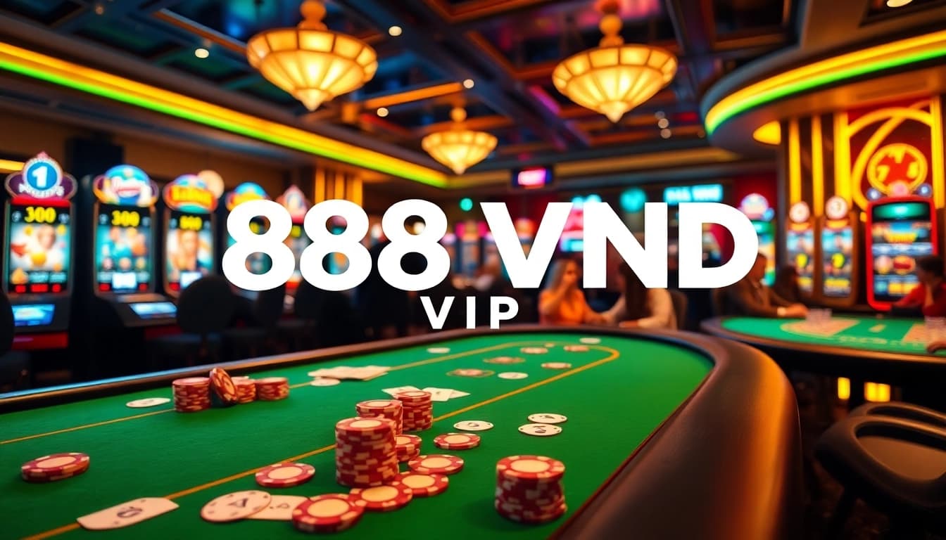 Experience exclusive excitement at 888VND VIP casino with engaging gameplay and thrilling rewards.