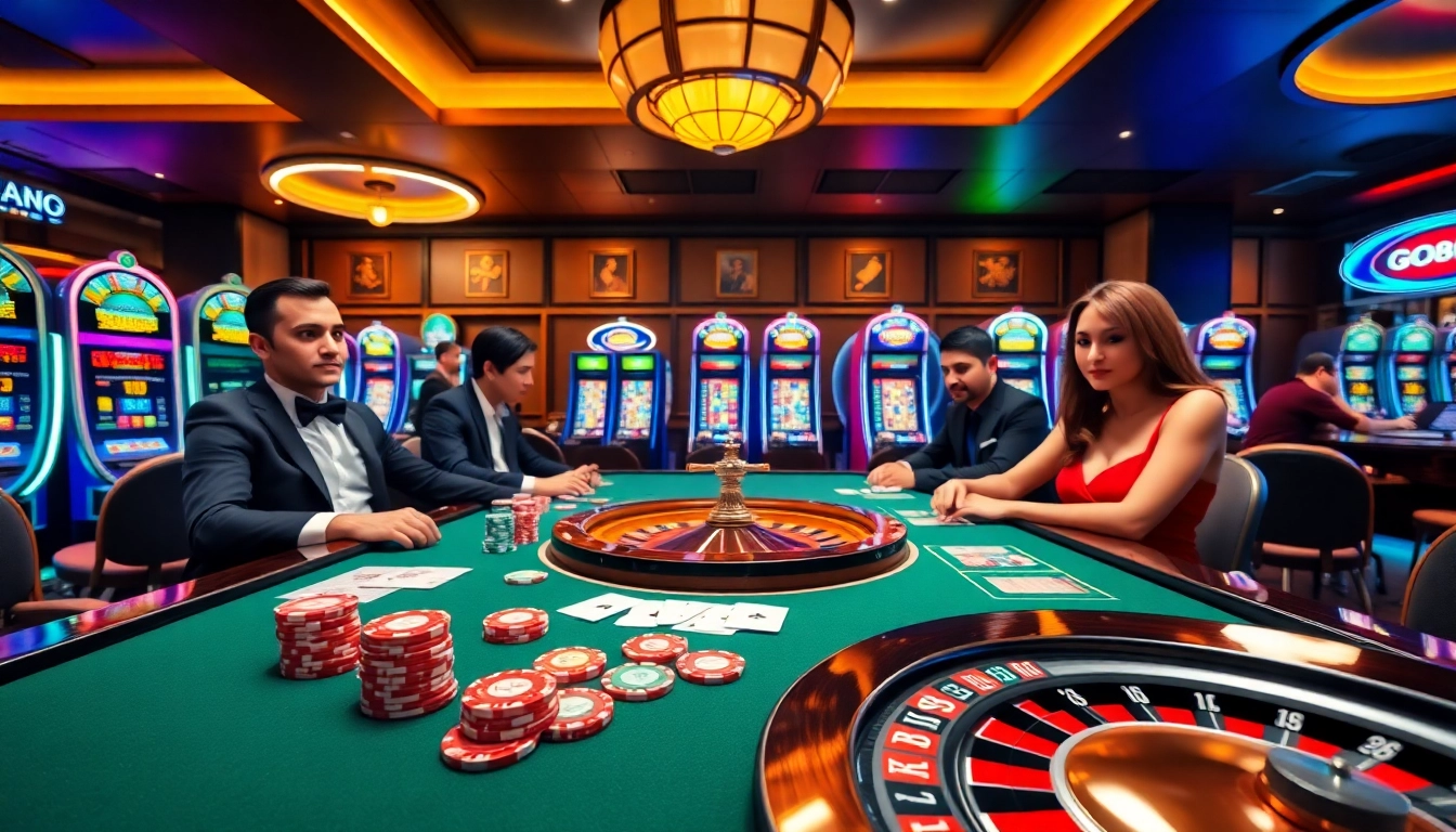 Experience the excitement of betting at GO88 casino with vibrant games and thrilling tables.