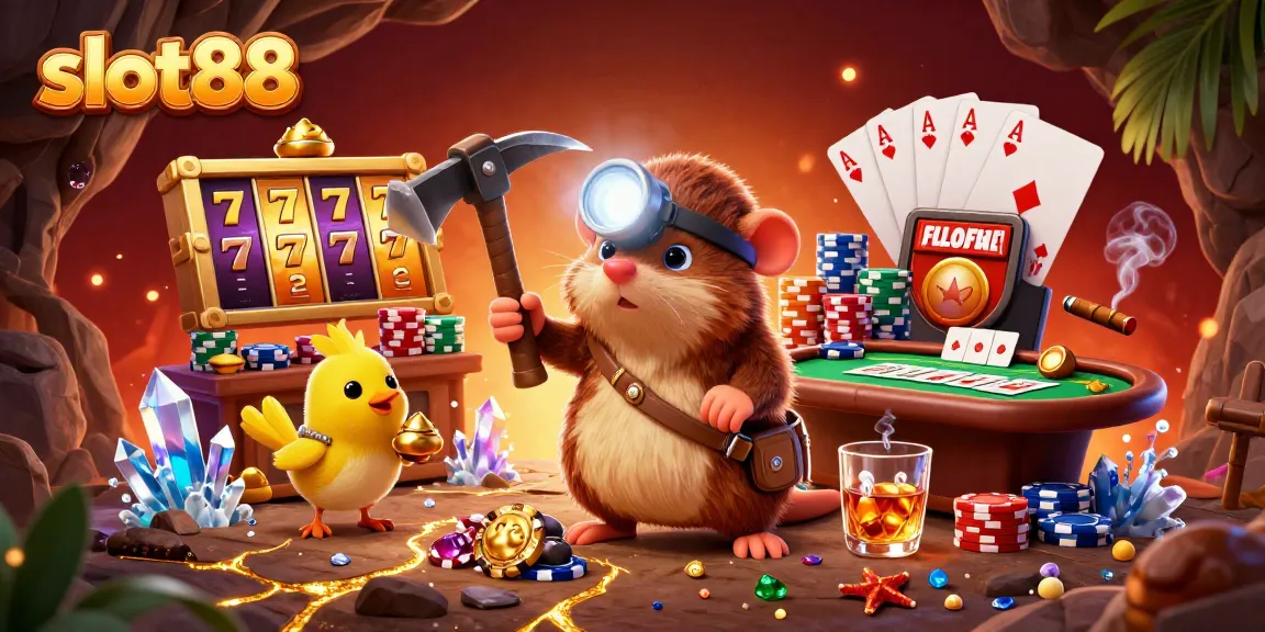 Experience the excitement of slot88 with vibrant character interactions, dynamic casino elements, and immersive visuals.