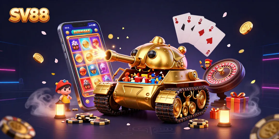 Engaging in the thrilling games of SV88, a captivating casino experience awaits with vibrant visuals and enticing rewards.