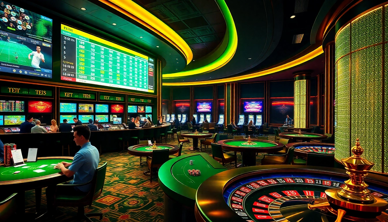 Experience the excitement of betting at PS 99 with vibrant casino visuals.