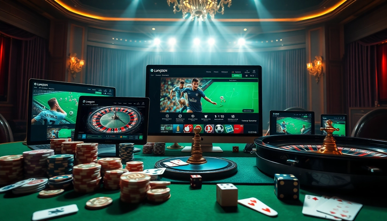 Enjoying high-quality bóng đá trực tuyến luongson with immersive gambling excitement in a luxurious digital casino setting.