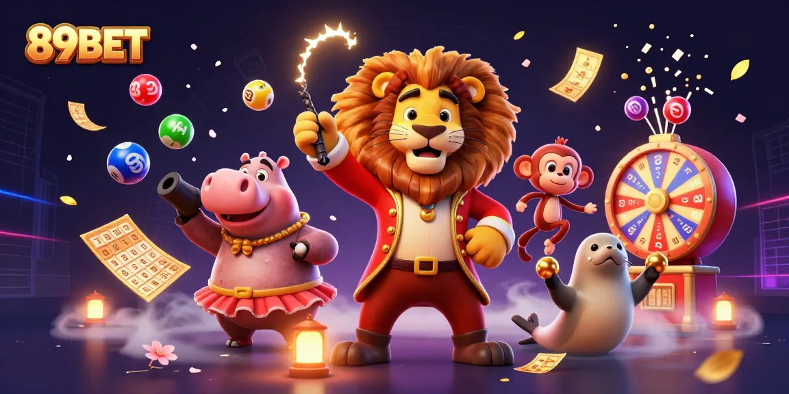 Experience the thrill of winning at 89BET with vibrant character action and exciting gambling elements!