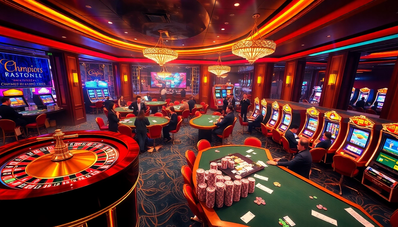 Experience the excitement of betting at https://mm88.vin/ with vibrant casino tables and enthusiastic players.
