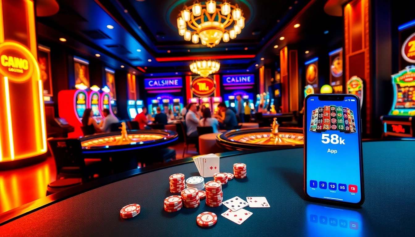 Experience thrilling gambling with the app - đăng ký nhận 58k on the casino gaming floor.