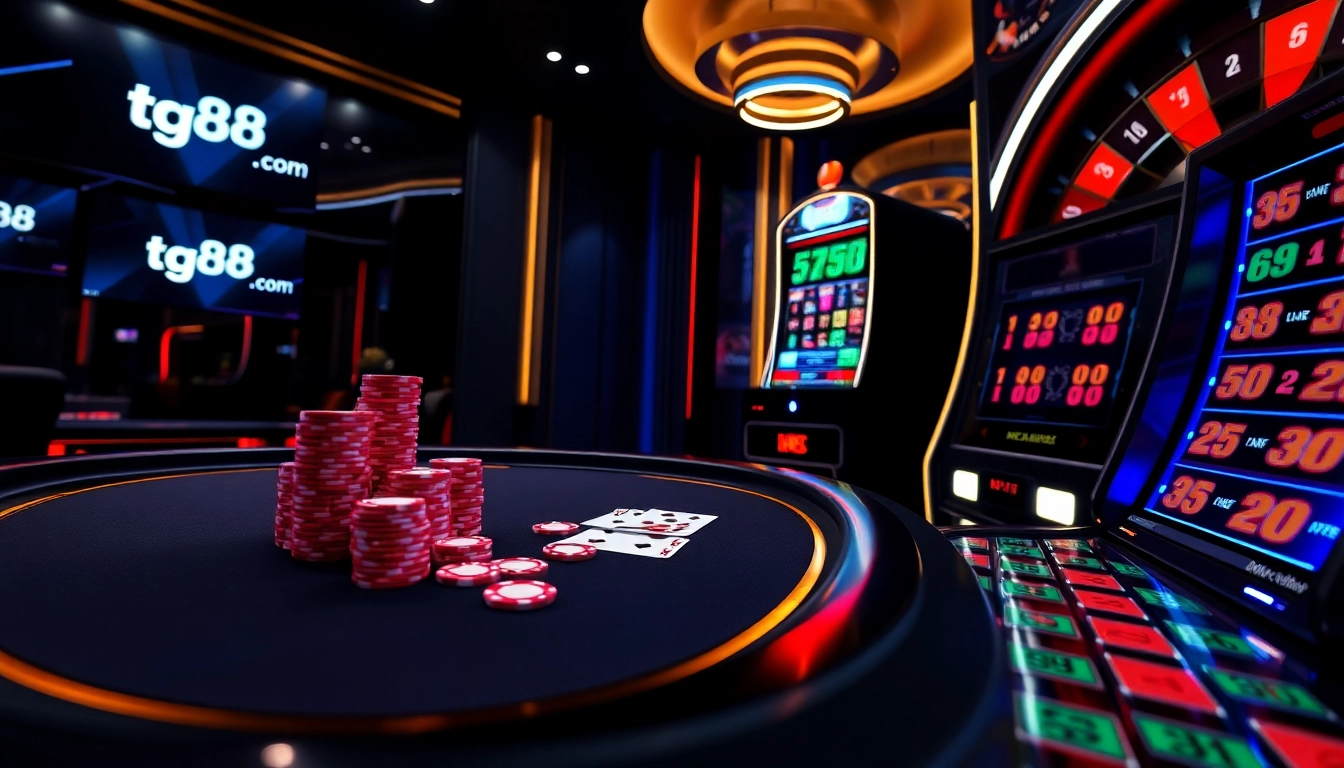 Engage in strategic card betting and chip stacking at tg88 com’s professional online casino table