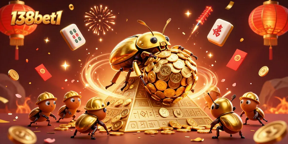 Play at 138bet1 with golden symbols and dynamic action in an immersive casino scene.