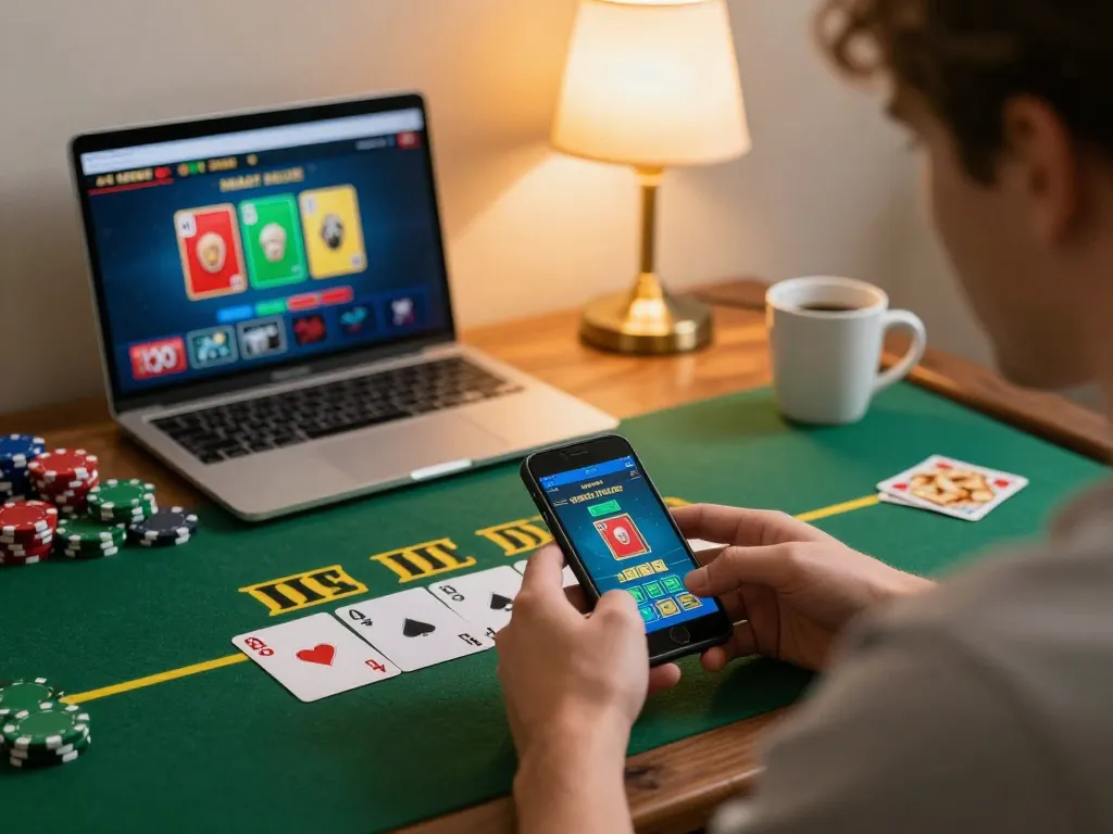 Engaging gameplay on nohu90 online casino platform showcases live dealer blackjack experience