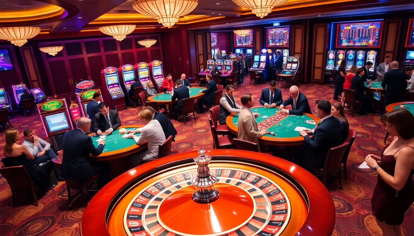 Experience the thrill of winning at xx88casino.com with vibrant casino games and players enjoying high-stakes action.