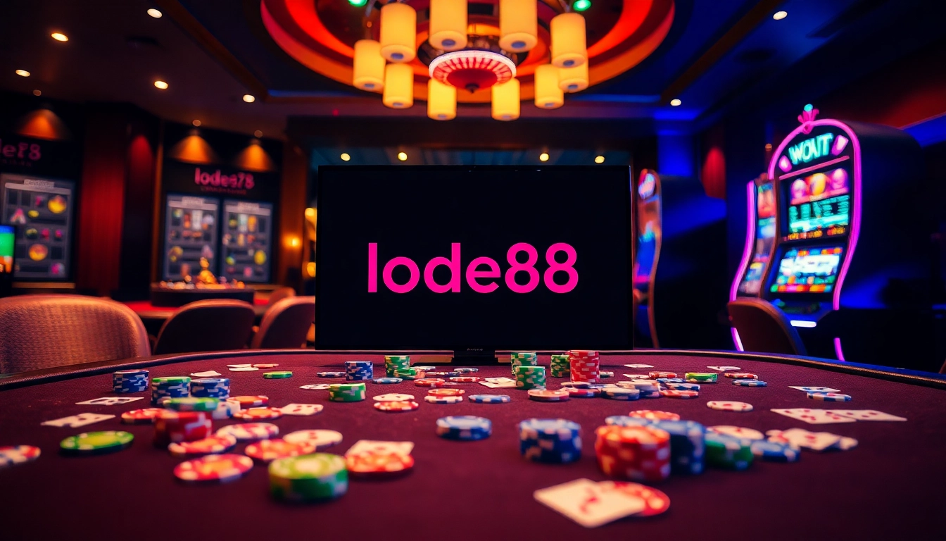 Engaging players at a premium gaming table with lode88 ai integration for enhanced betting strategies.